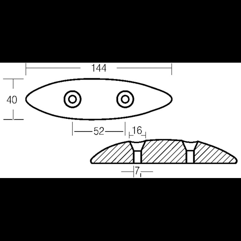 ANODO OVALE - 2626073 - ENRICO POLIPODIO
