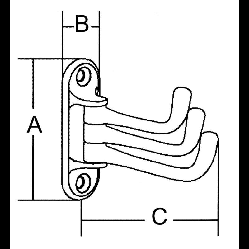 APPENDIABITO INOX 316 - 5050584 - MARINE TOWN