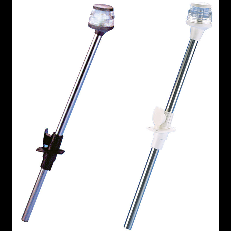 ASTA A SCOMPARSA CON FANALE 360° - 4081360 - FORNITURE NAUTICHE ITALIANE