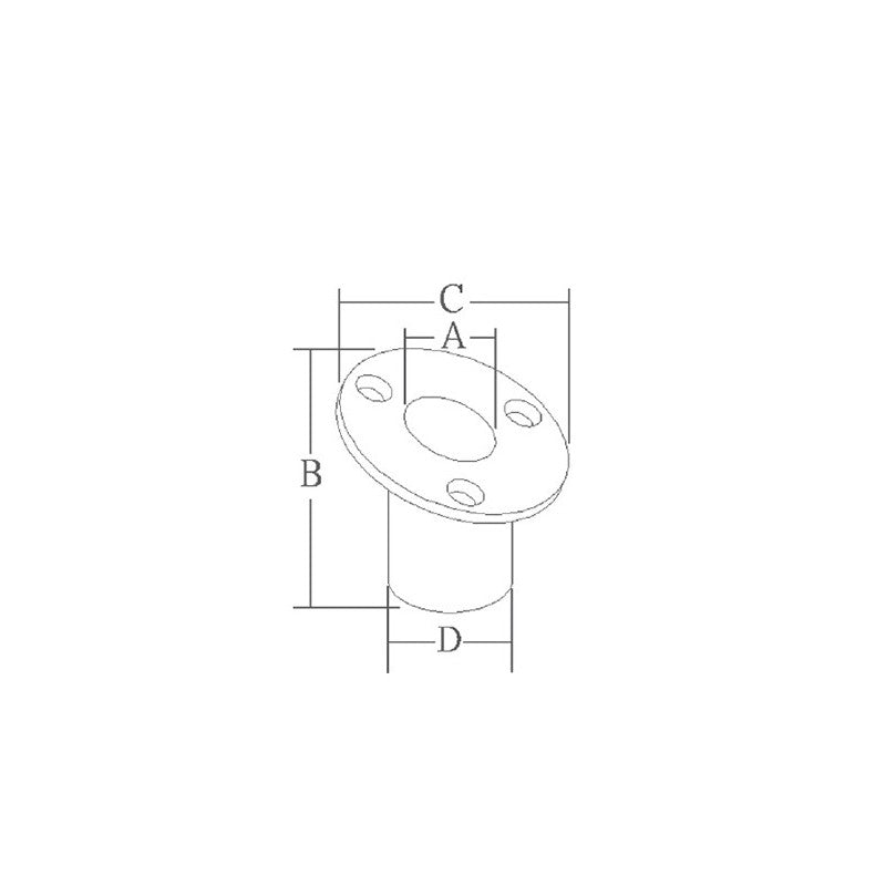 BASE INOX AD INCASSO - 5252298 - MARINE TOWN