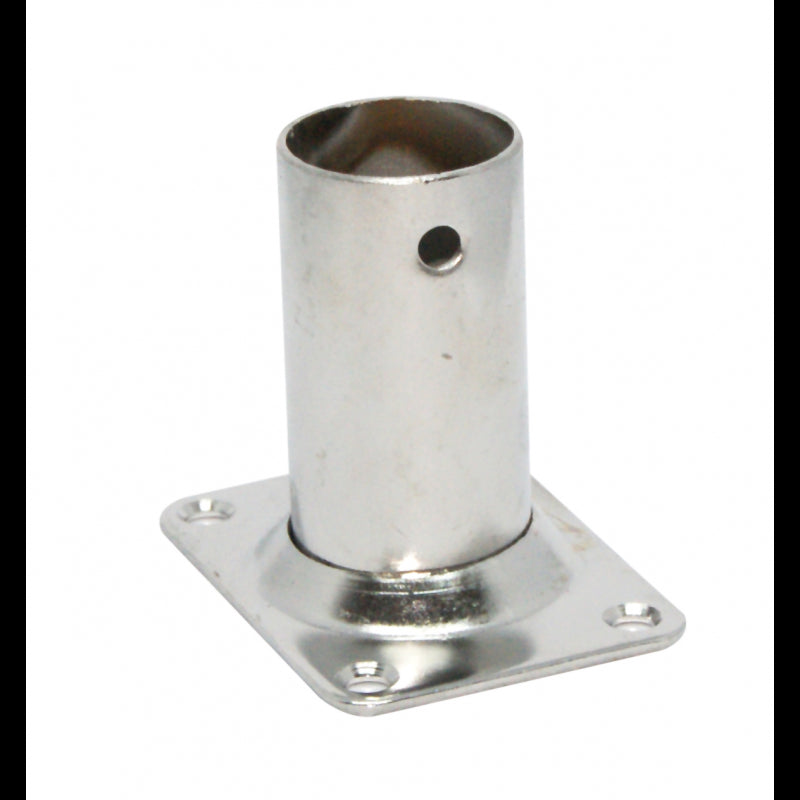 BASE INOX RETT. 90° Ø MM.25 - 2929925 - FORNITURE NAUTICHE ITALIANE