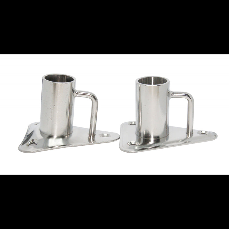 BASE PER CANDELIERE INOX DRITTA - 2930064 - AAA