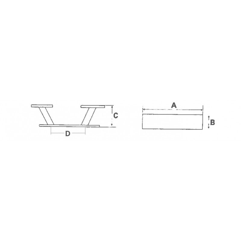 BITTA A FUNGO OTTONE MM.200 - 4646004 - FORESTI