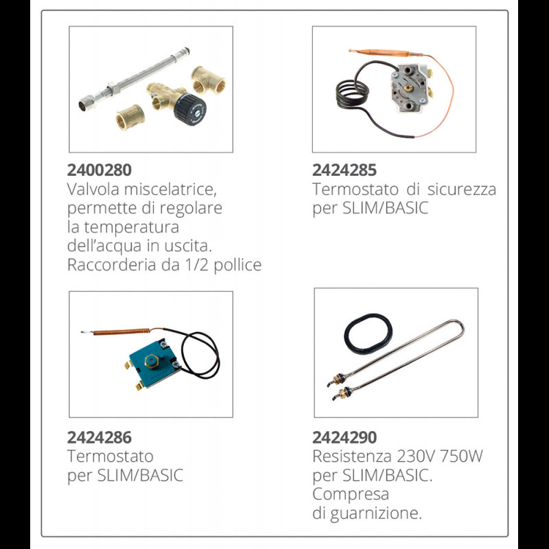 BOILER INOX LT.40 - 2400240 - INDEL WEBASTO MARINE - ISOTEMP