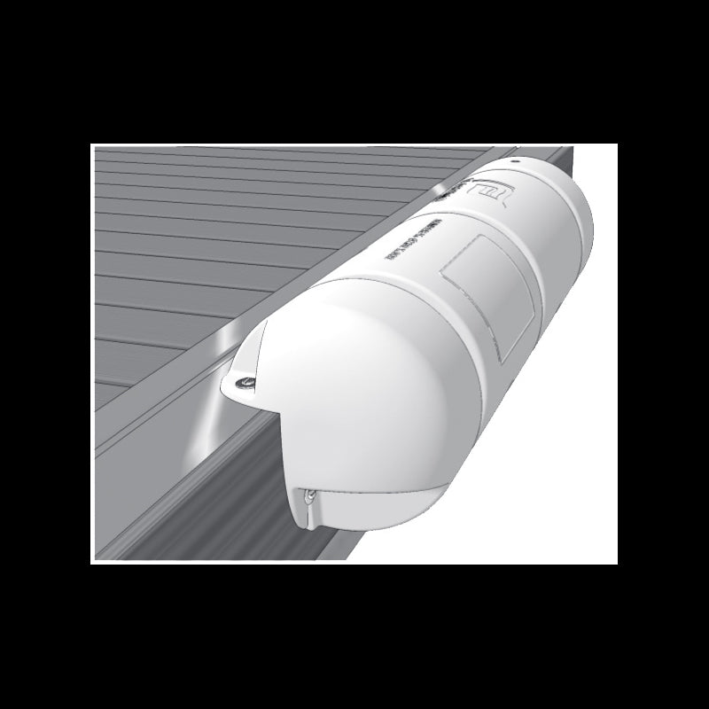 BUMPER DRITTO BIANCO Ø CM.18 X 40 - P38082 - PLASTIMO