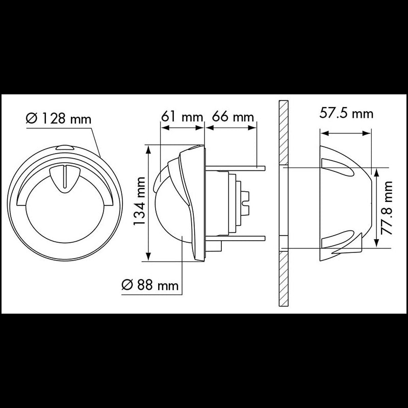BUSSOLA MINI CONTEST BIANCA - P65743 - PLASTIMO