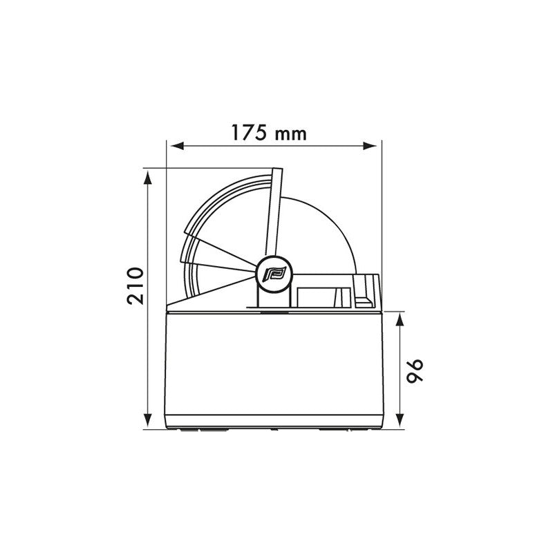 BUSSOLA OLIMPIC 135 BIANCA - P65535 - PLASTIMO