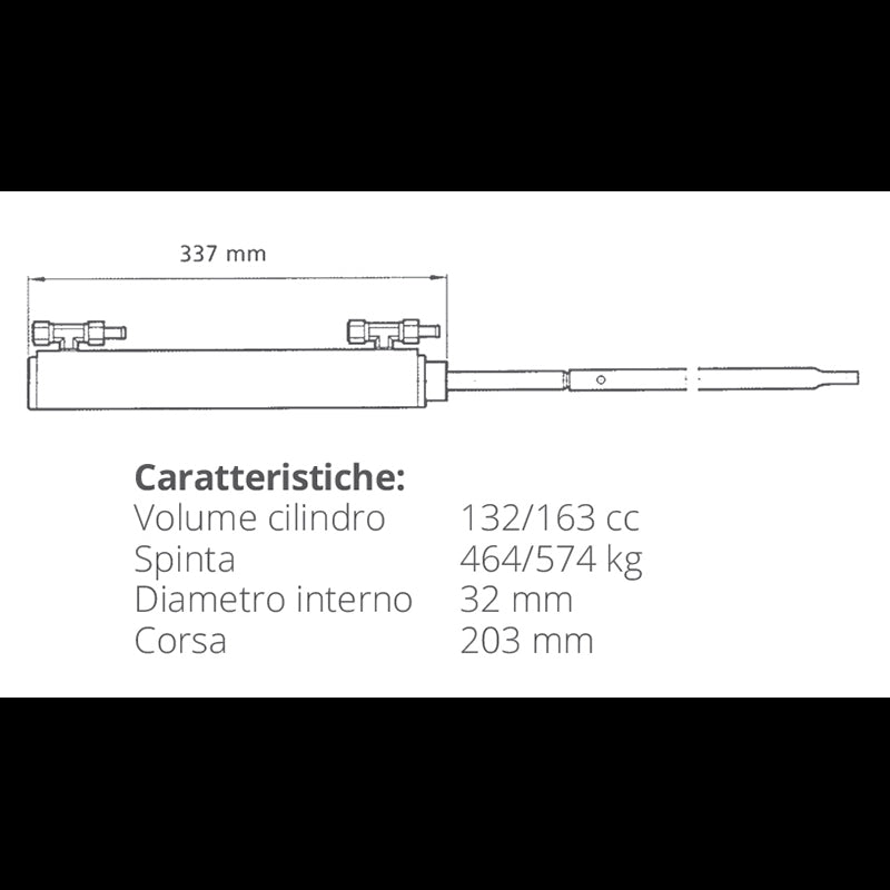 CILINDRO UC132-OBS - 4344632 - ULTRAFLEX