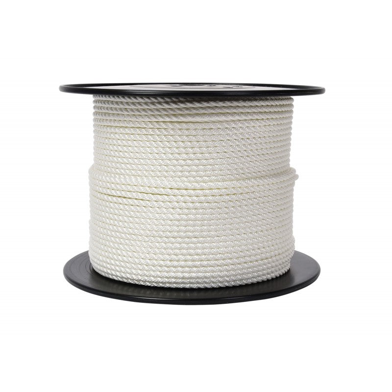 CIMA RITORTA BIANCA Ø MM.12 MT 100 - 9005012 - FORNITURE NAUTICHE ITALIANE