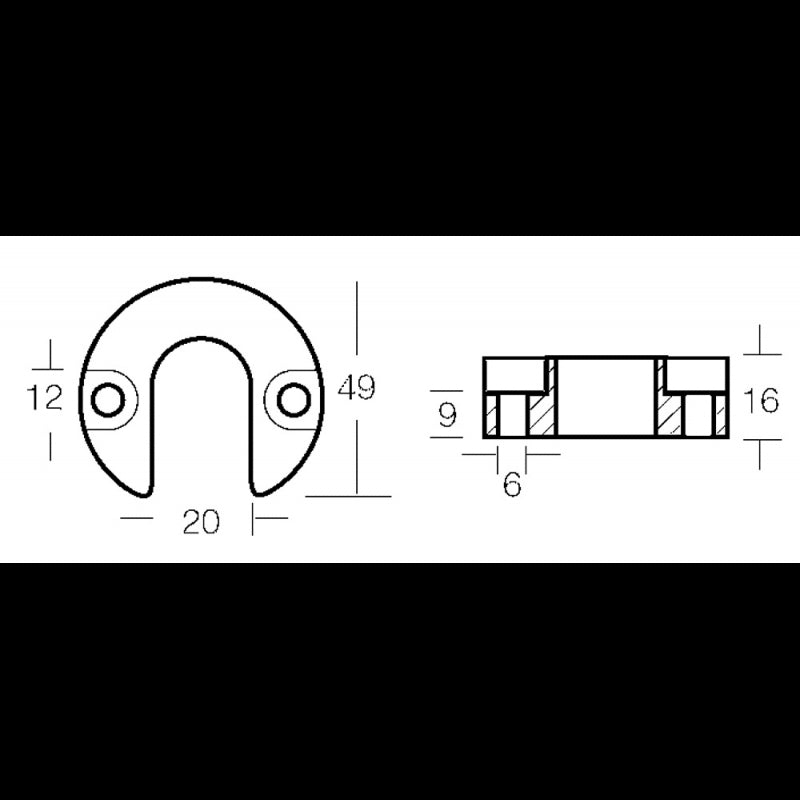 COLLARE ALPHA ONE IN ALLUMINIO - 2626315A - TECNOSEAL