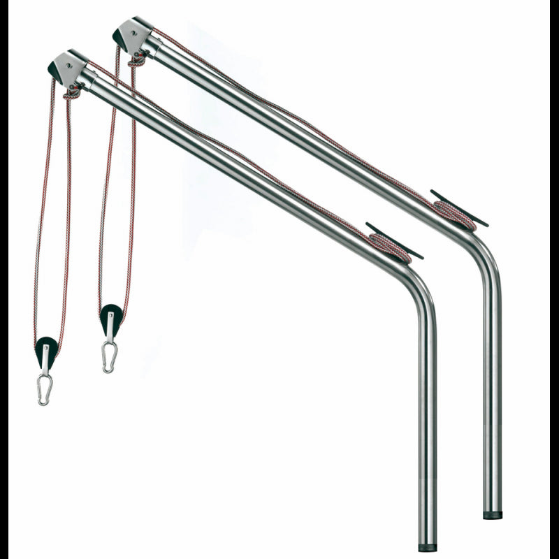 COPPIA GRUETTE INOX  Ø MM.60 - 3030860 - FORNITURE NAUTICHE ITALIANE