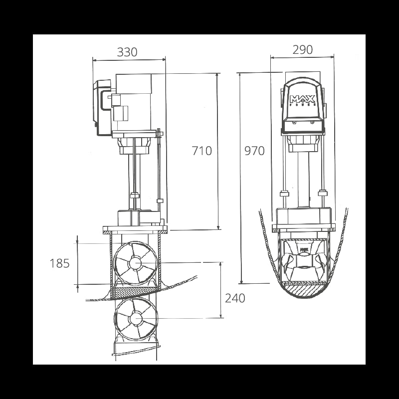ELICA VIP 150 12V. - 0380952 - MAX POWER