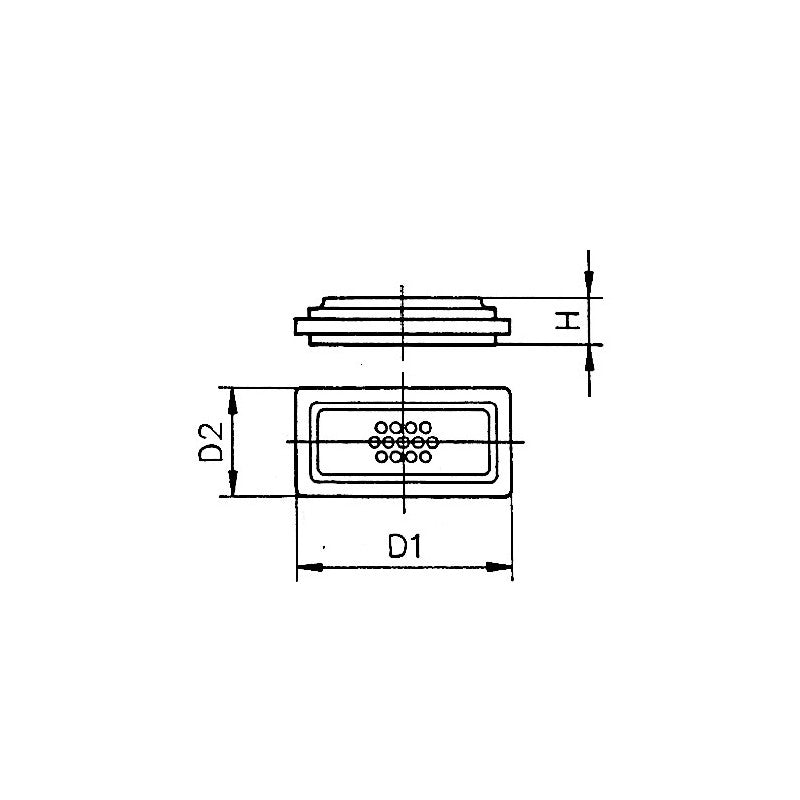 FILTRO ARIA MERCRUISER 3519487 - 2020597 - FORNITURE NAUTICHE ITALIANE