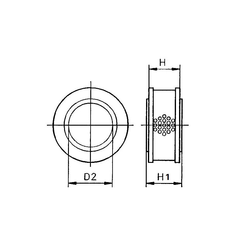 FILTRO ARIA  VOLVO - 2020675 - FORNITURE NAUTICHE ITALIANE