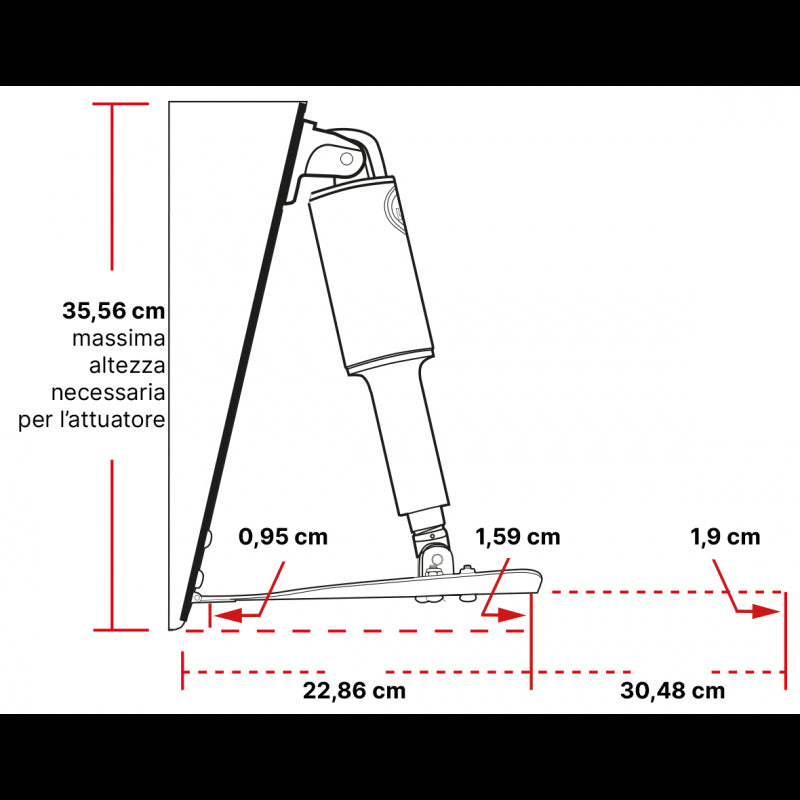 CORRETTORI D'ASSETTO STD MM.229X457 - 5425002 - LENCO