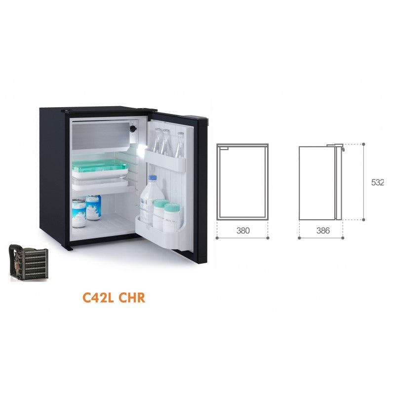 FRIGORIFERO C50 I NERO - 2435062 - VITRIFRIGO