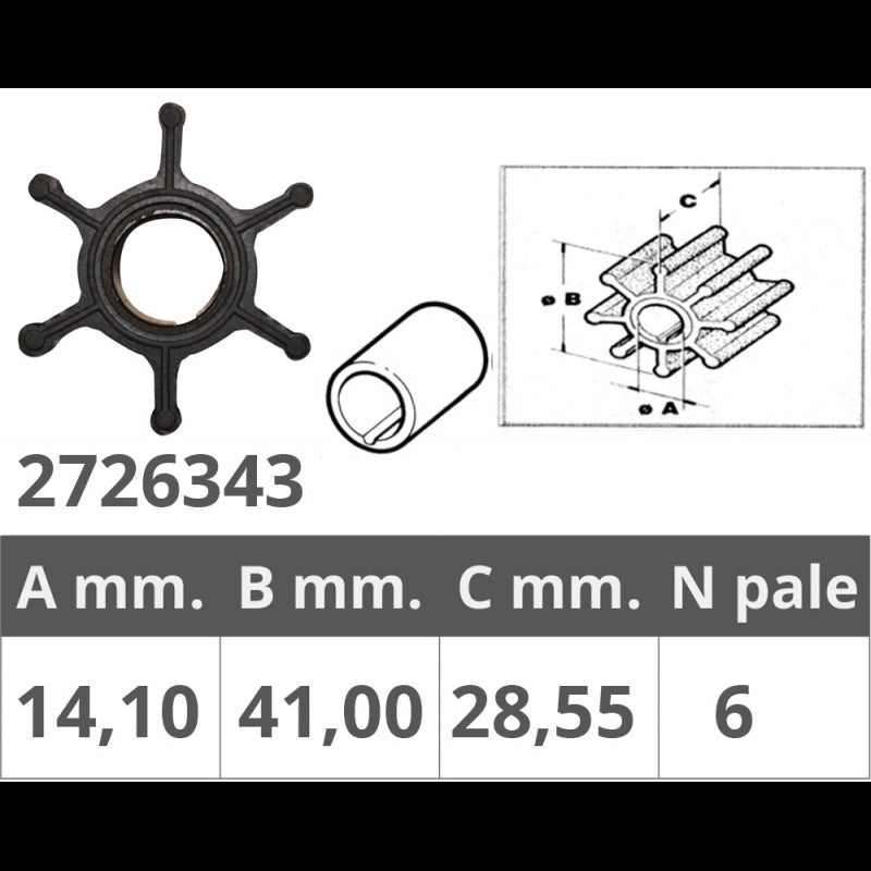 GIRANTE HONDA 4T 8-9-15HP - 2726343 - FINNORD