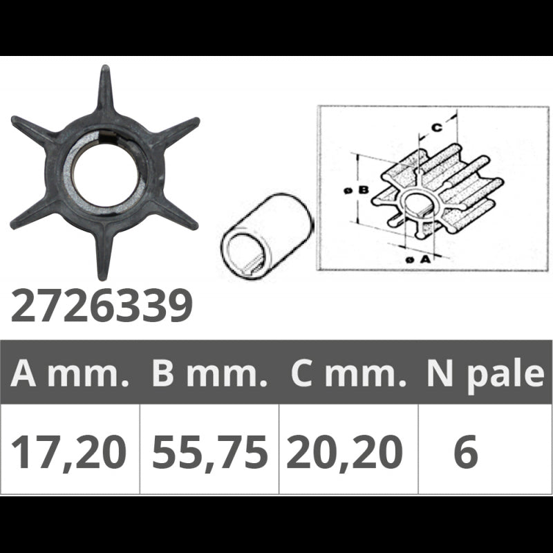 GIRANTE HONDA  4T 20,25,30HP - 2726339 - FINNORD