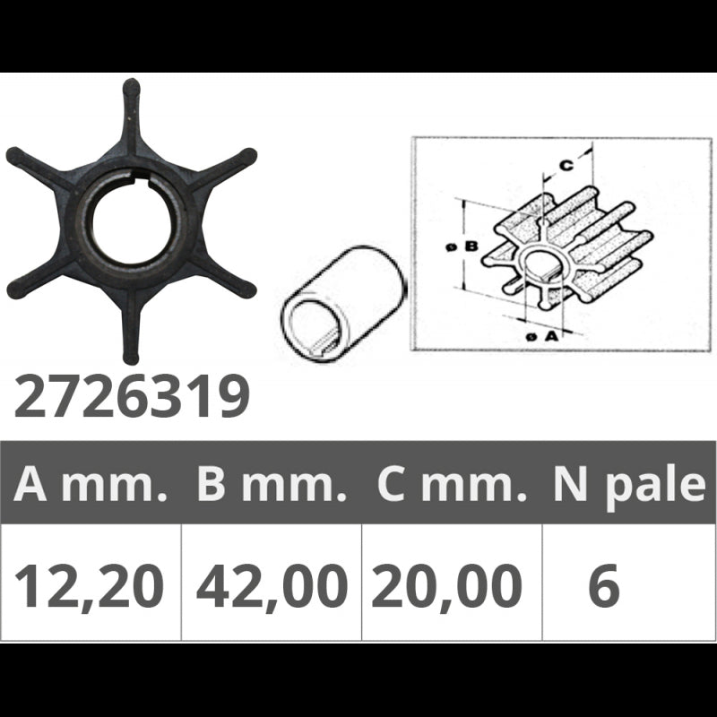 GIRANTE SUZUKI 2T 8-9,9 HP - 2726319 - FINNORD