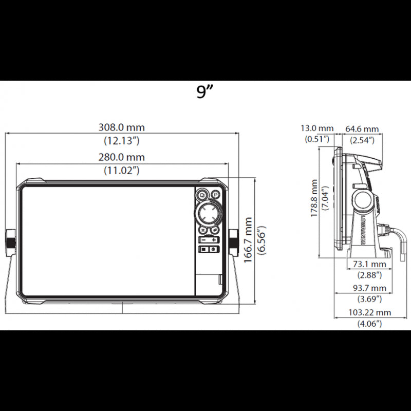 HDS PRO 9 CON TRASD. 3-1 - 5605341 - LOWRANCE