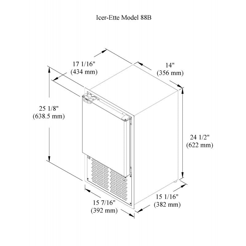 ICER-ETTE MOD.88B515-2  220 V. 50HZ - 2410526 - RARITAN