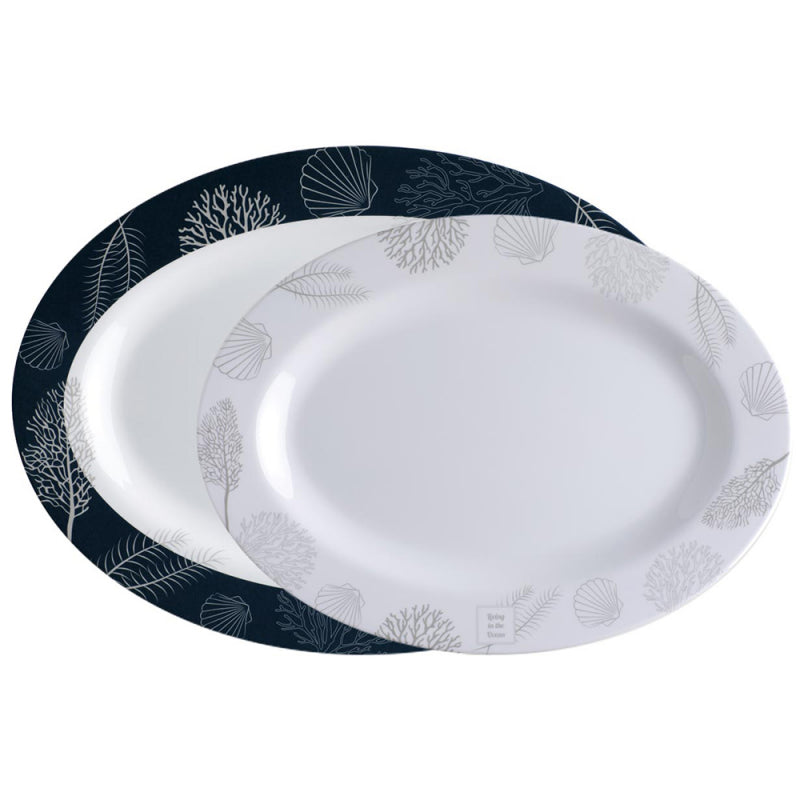 VASSOI OVALI SERIE LIVING - 2pz. - 2118009 - MARINE BUSINESS