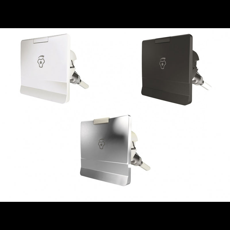 NICCHIA QUADRATA NERA CON MISCELA - P67545 - PLASTIMO