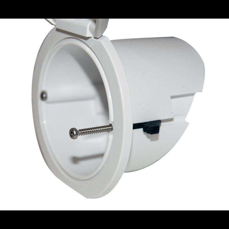 NICCHIA BIANCA TONDA PER MISCELATOR - P67598 - PLASTIMO