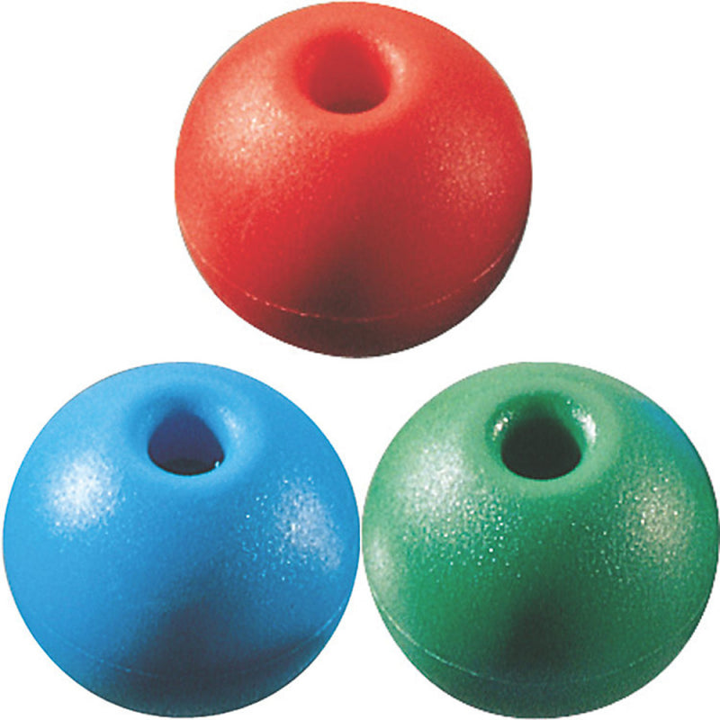 PALLINA TERMINALE BIANCA Ø MM.8 - 0808938B - OPTIMA 10 pz