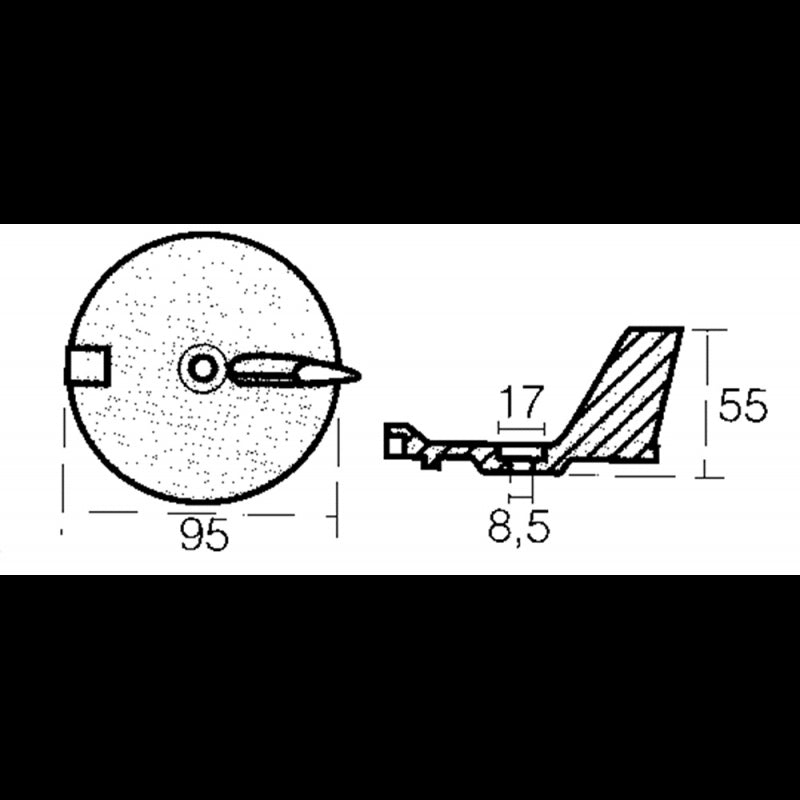 PINNA MANTA/BARRACUDA - 2626910 - TECNOSEAL