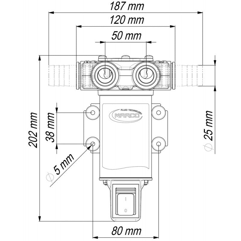 POMPA A PALETTE VP45-S - 1600030 - MARCO