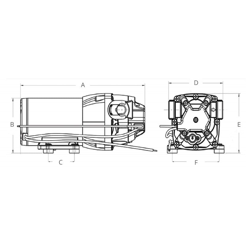 PARMAX 6HD 40PSI 12V - 1616587 - JABSCO
