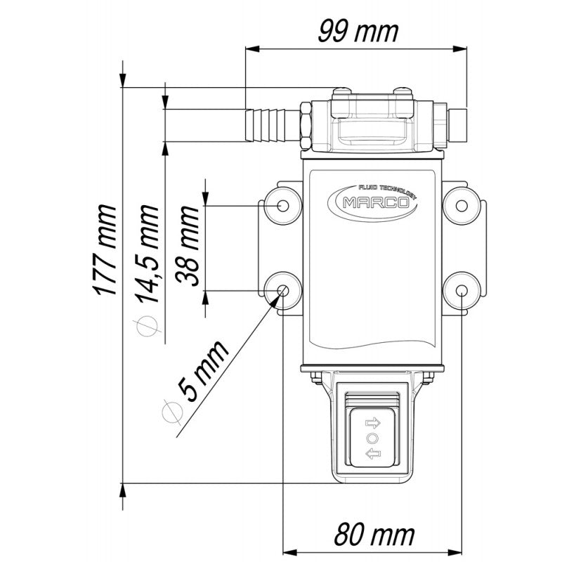 POMPA INGRANAGGI - 1600027 - MARCO