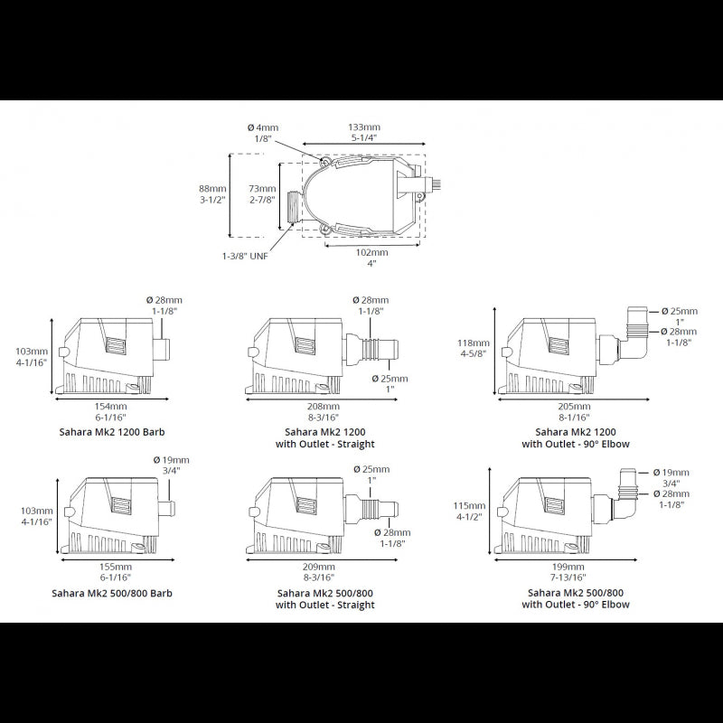 POMPA SENTINA SAHARA MK2 S500 12V - 1601000 - ATTWOOD
