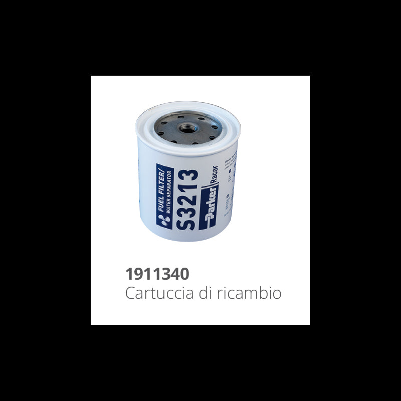 FILTRO DECANTATORE BENZINA - 1911330 - FORNITURE NAUTICHE ITALIANE