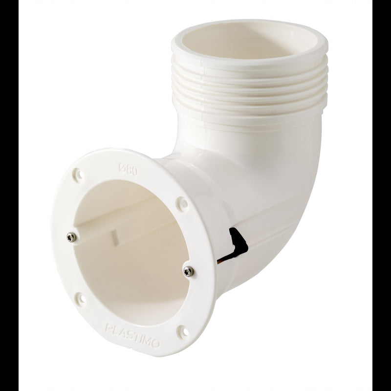 RACCORDO CURVO EZ AIR MM 80 - P67910 - PLASTIMO