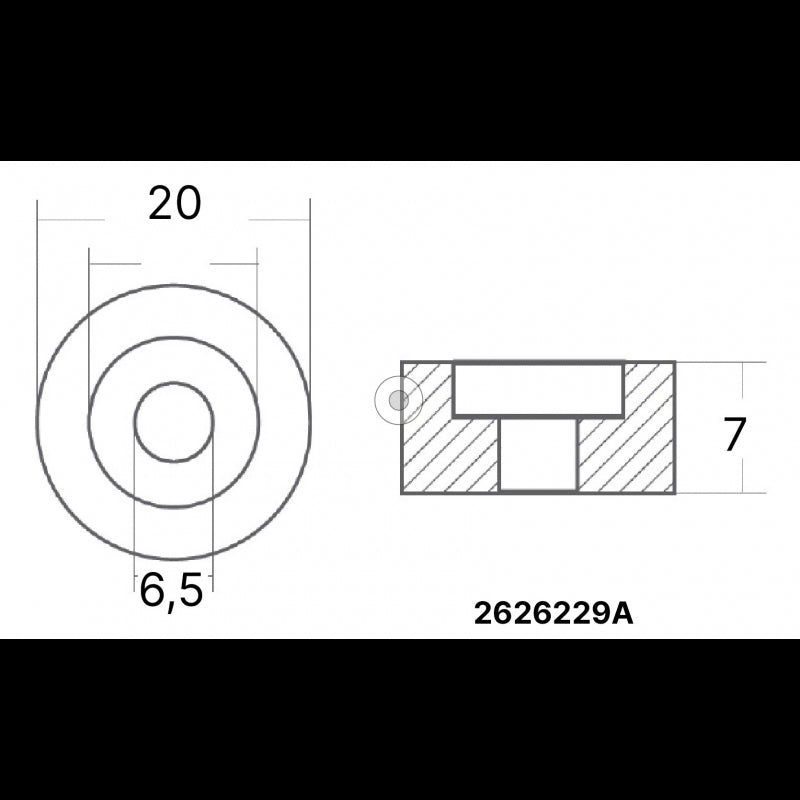 RONDELLA IN ZINCO - 2626229 - ENRICO POLIPODIO