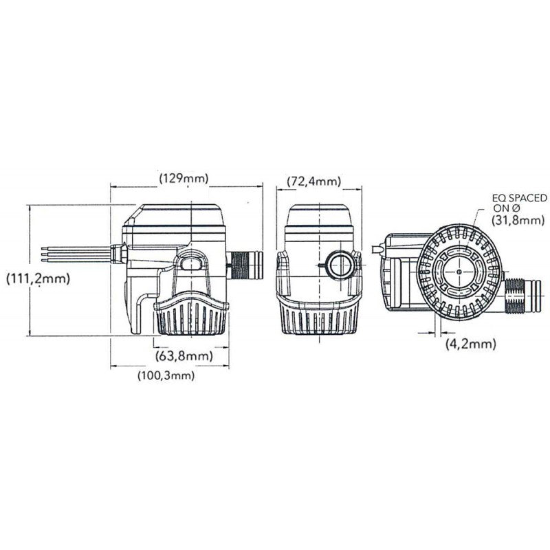 RULE RM800B 12 V. AUTOMATICA - 1616202 - RULE