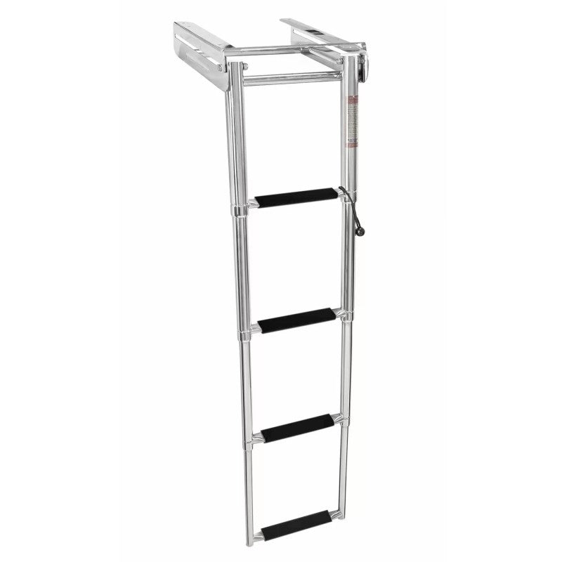 SCALETTA INOX GRADINO NERO - 3030284 - FORNITURE NAUTICHE ITALIANE