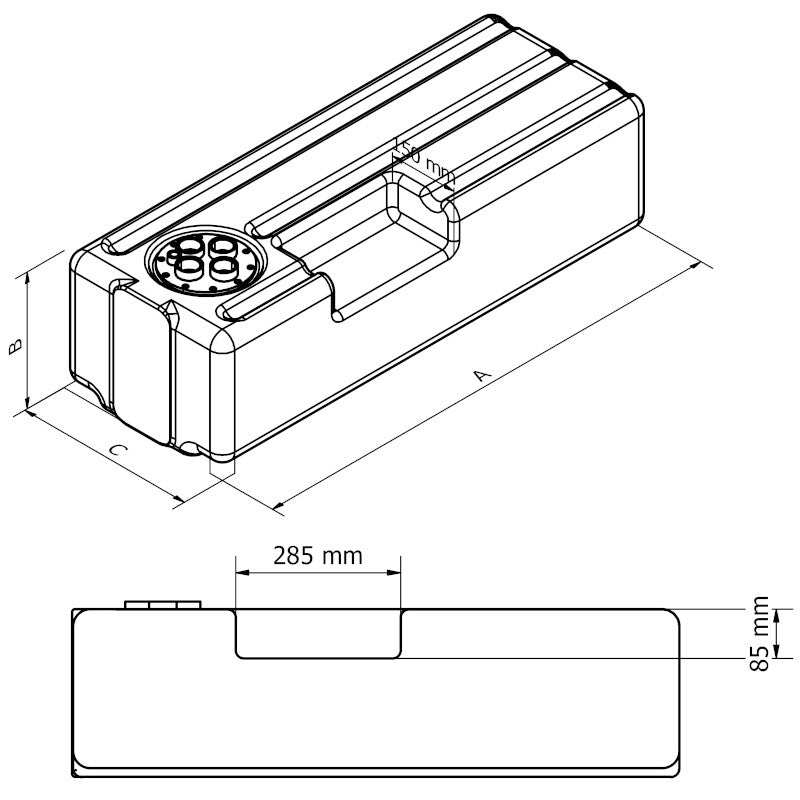 SERBATOIO ACQUE NERE LT.63 - 2323161 - CAN SB