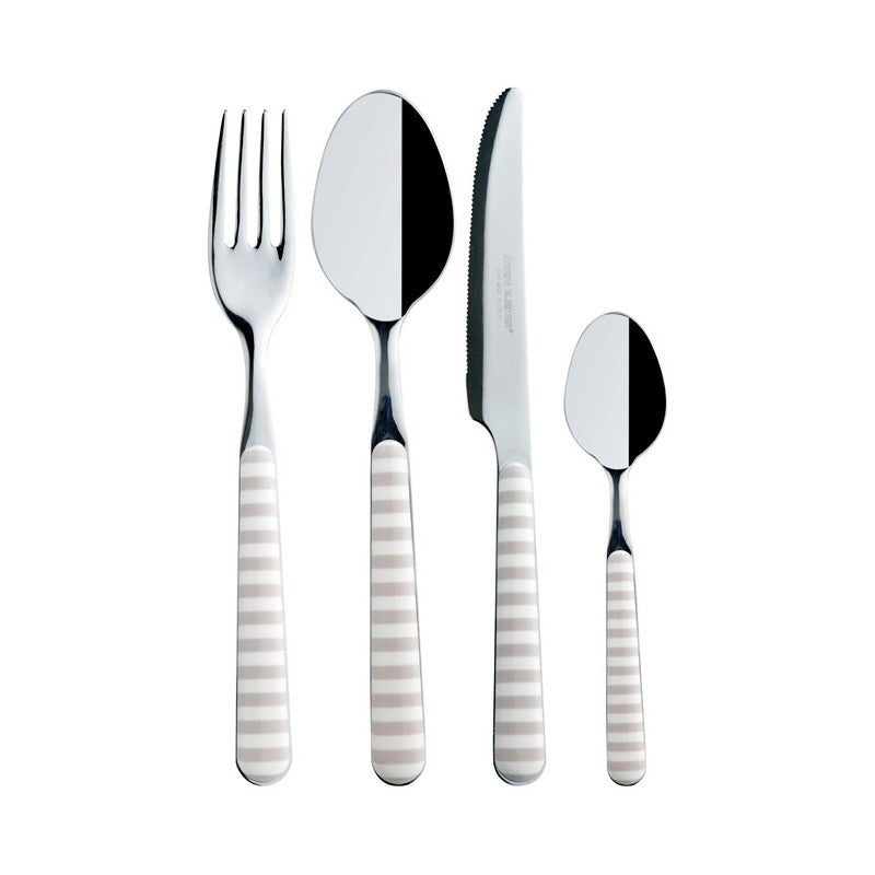 SET POSATE SERIE MALDIVAS - 24pz. - 2133025 - MARINE BUSINESS