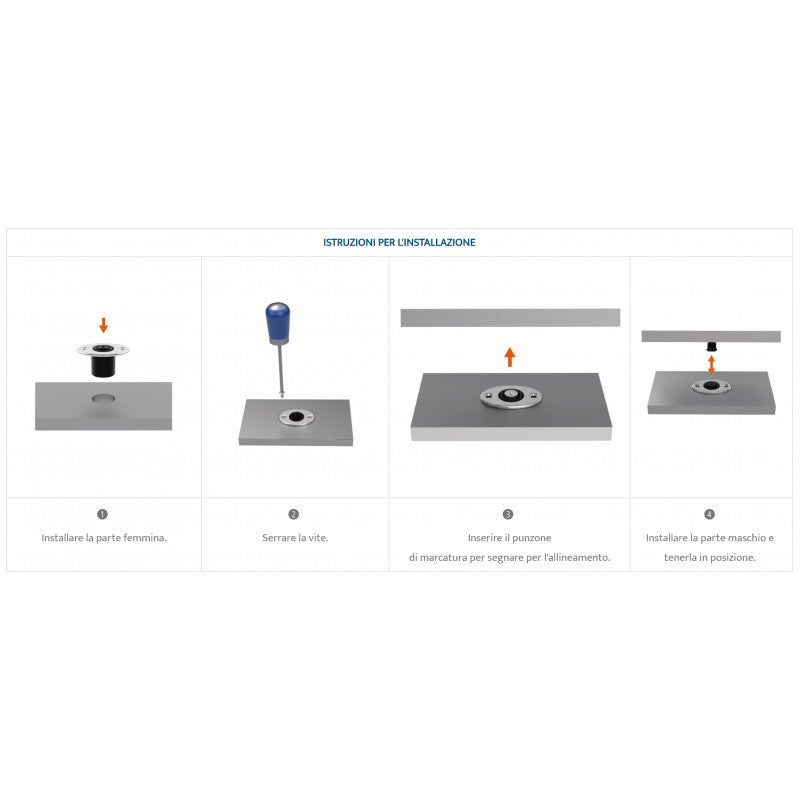 CHIUSURA A SCATTO NYLON - 4848660 - MARINE TOWN