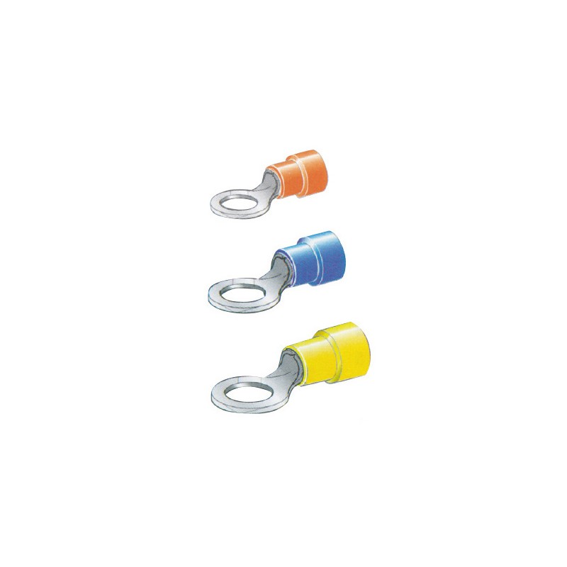 TERMINALE OCCHIELLO MM4 GIALLO 100P - P204561 - CROSSEVEN