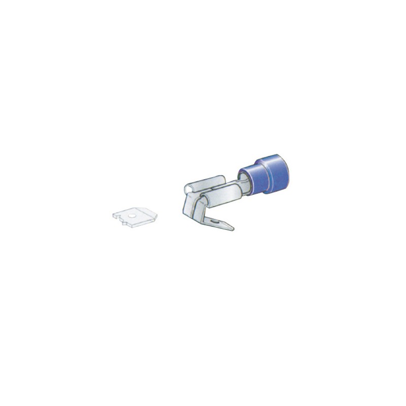 TERMINALE A DUE VIE GIALLO 100PZ - P204592 - CROSSEVEN