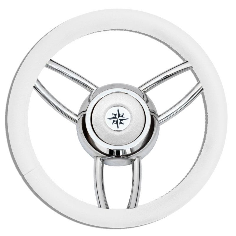RUOTA TIMONE T26 BIANCO Ø MM.350 - 4345449 - SAVORETTI