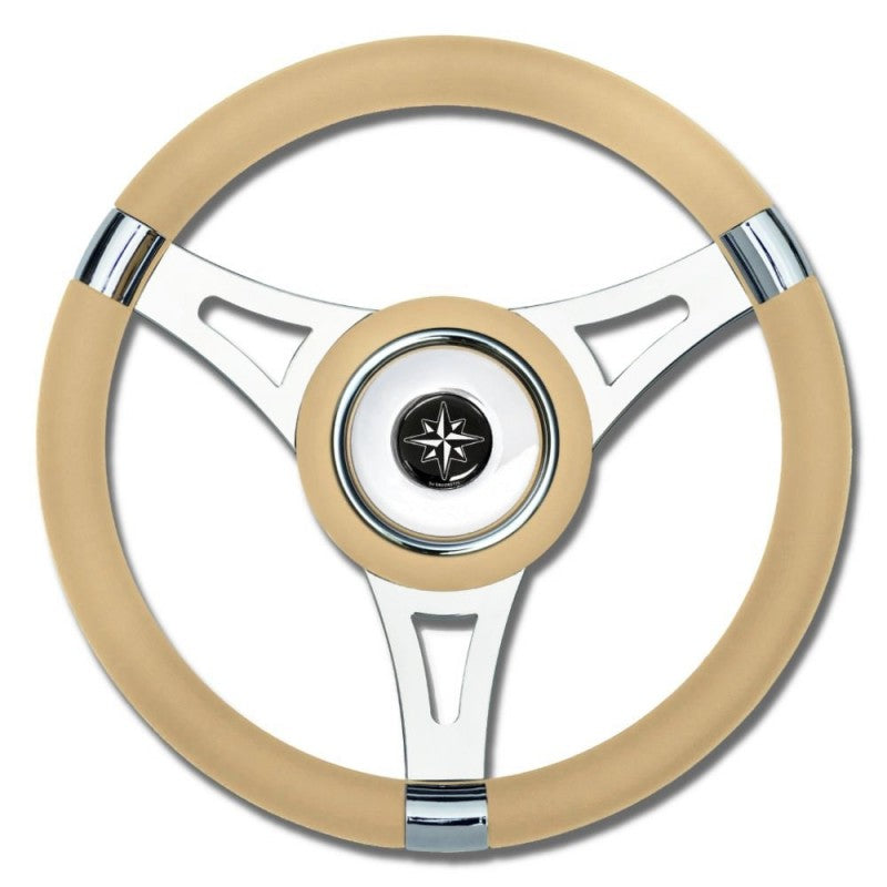 RUOTA TIMONE T29 BEIGE Ø MM.350 - 4345452 - SAVORETTI