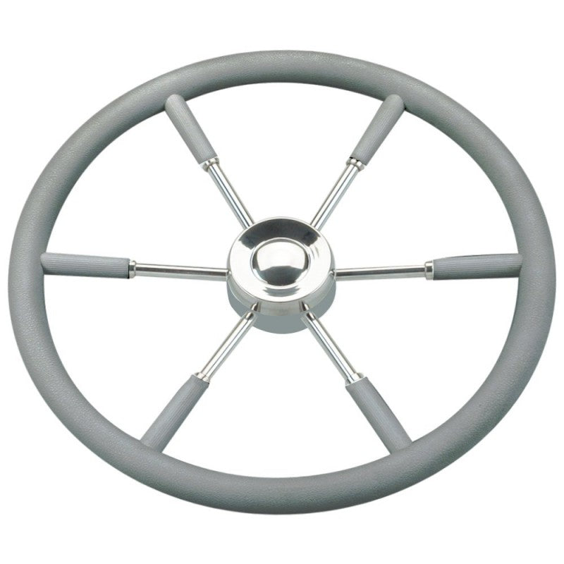 RUOTA TIMONE GRIGIO Ø MM.450 - 4345845 - SAVORETTI