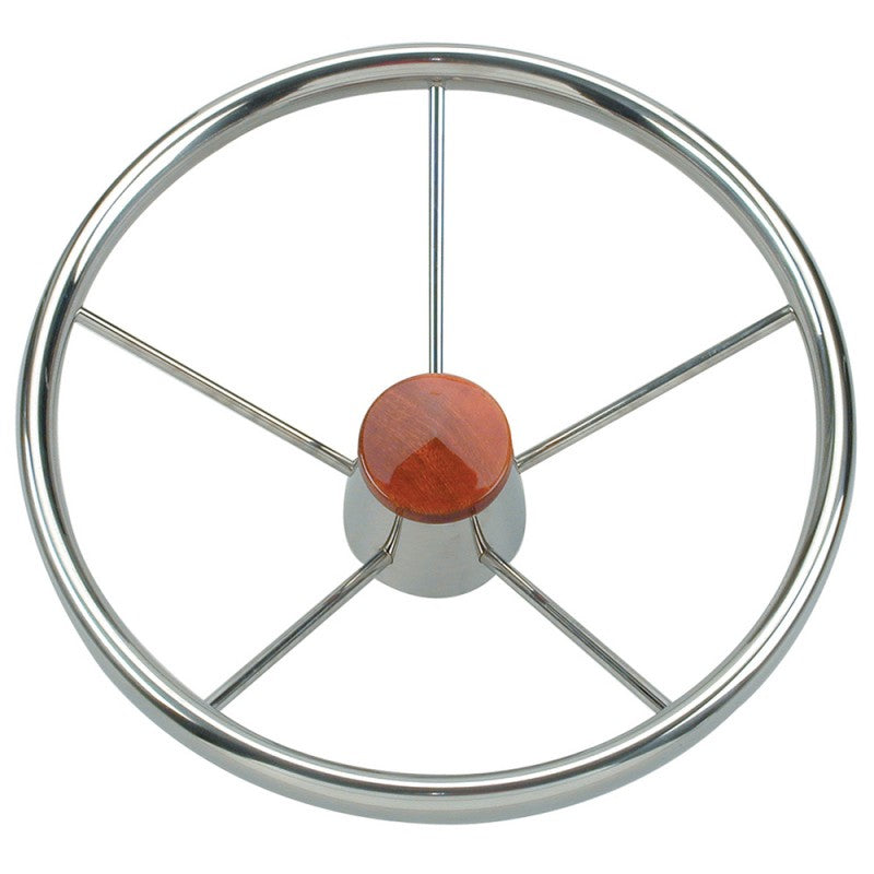 RUOTA TIMONE INOX Ø MM.400 - 4345440 - SAVORETTI