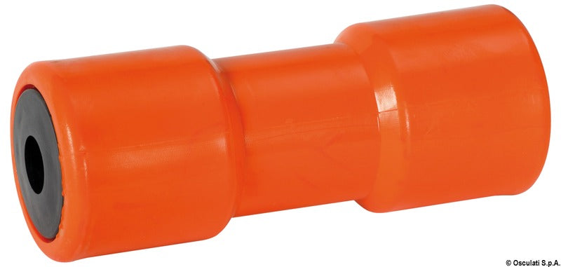 Rullo centrale arancio 200 mm Ø foro 21 mm