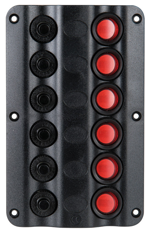 Pannello elettrico Wave 6 interruttori